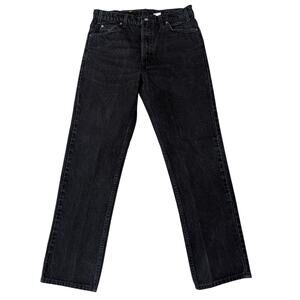 levi's 1997 orange tab 505 regular fit straight leg jeans